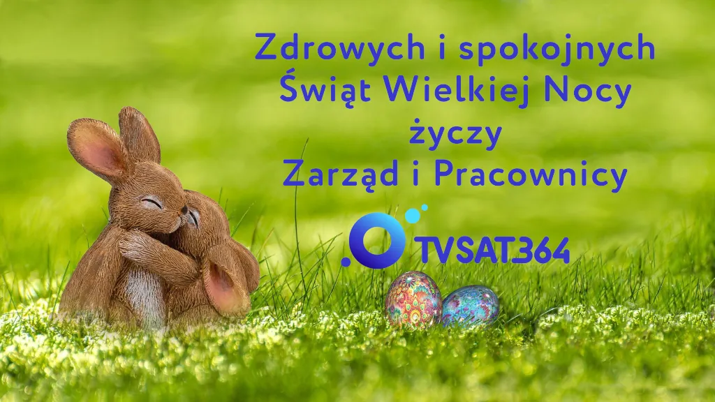 Zdrowych i spokojnych Świąt Wielkiej Nocy